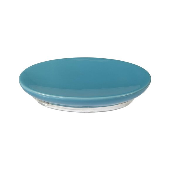 Creative Bath Products Soap Dish, Turquoise Gem - Picture 1 of 2